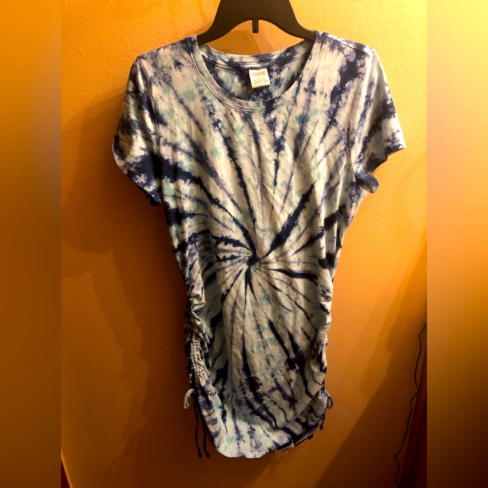 Cutest Tie Dye T-Shirt Dress by Pink!
